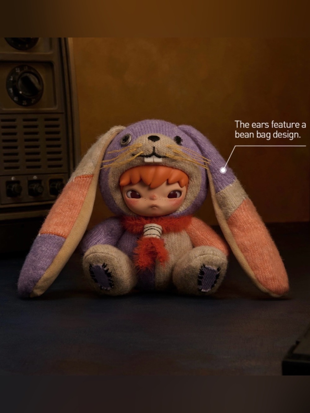 POP MART - Hirono After Dark Series Plush Doll Pendant - Runaway